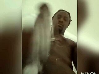 Shower jerk: Cumming hard in the shower