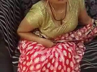 Hindi Aunty's Sex Adventure with Her Cum-Hungry Stepson