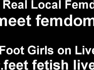 Feet fetish and footjob sex with lesbian action