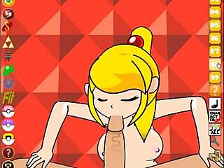 Cartoon characters explore the depths of pleasure in Ppppu game