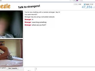 Sexy brunette babe gets her pussy fingered and fucked on Omegle