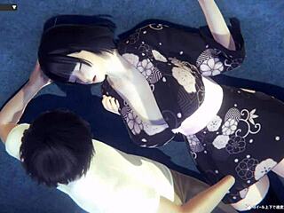 Honey Select 2: Yukata's Big Breasted Beauty ve skutečné 3D CGI erotické hře