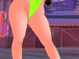 Get ready for a wild ride with 2D Jada's big phat pawg ass and cubana's thick ass thighs in this cartoon porn video