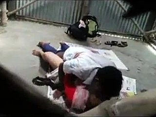 HD video of Indian teacher getting fucked by student in the open air