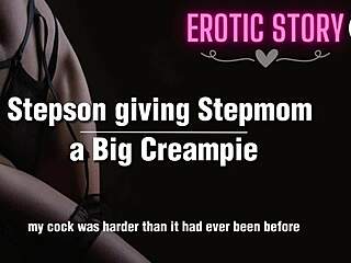 Erotic story: Stepson's taboo creampie
