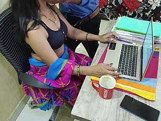HD video of Indian boss getting naughty with office assistant