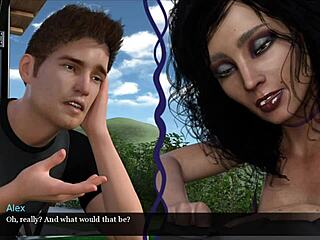 Uncovered desires: Young teacher's explicit roleplay in 3D game