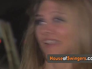 HD-video av et hett swingerpar som har sex